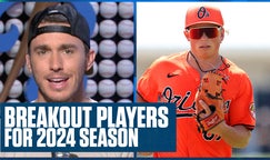 Five breakout players for MLB's 2024 season